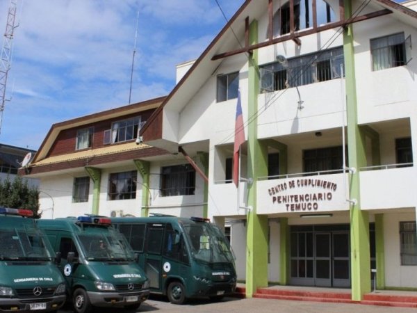 Abren sumario por fallecimiento de reo al interior de la cárcel de Temuco