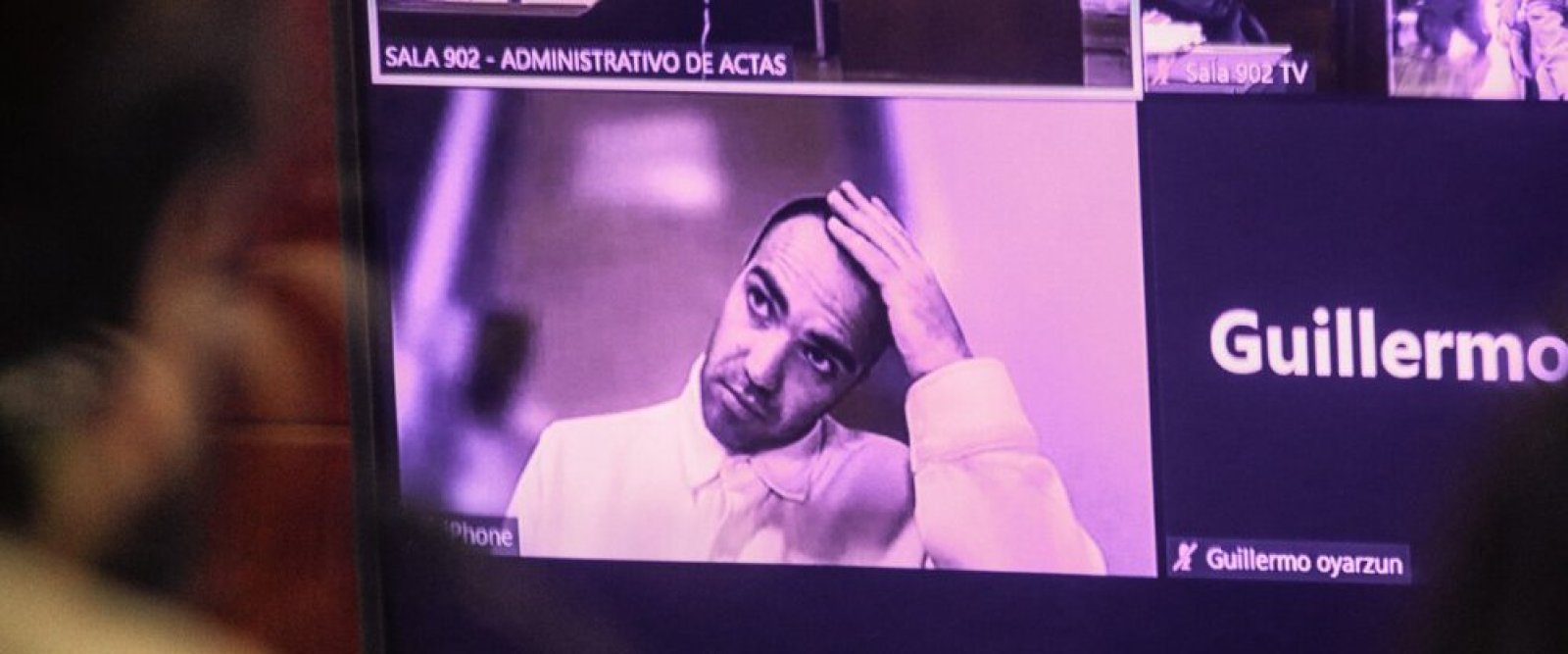 Martín de Los Santos salió del país antes de que se dictara su prisión preventiva por agresión a conserje
